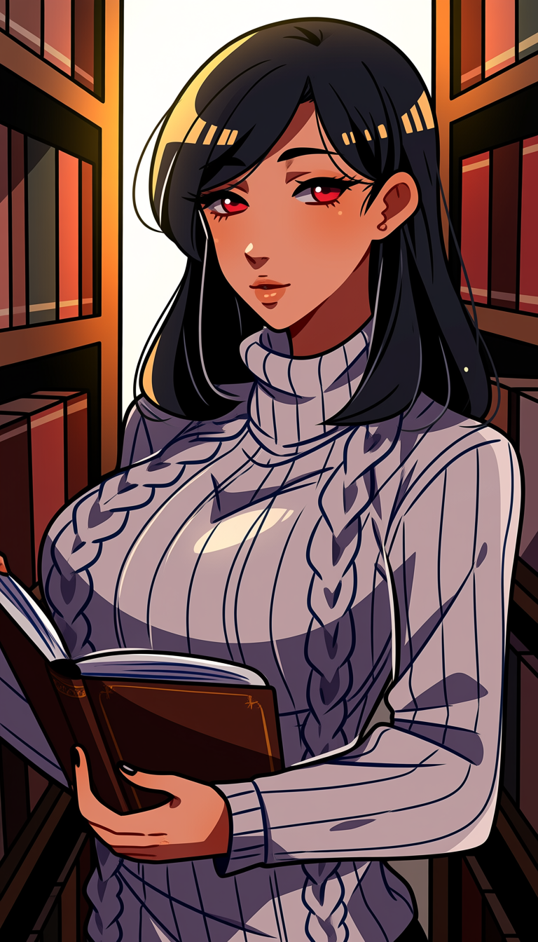 Anima with @huyandere: the workflow above, seed 7001, 8 steps