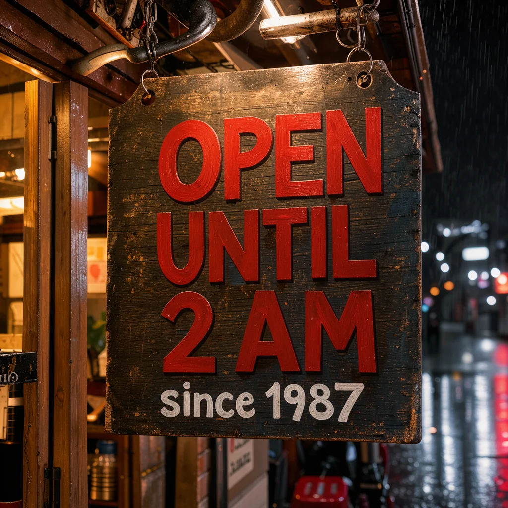 FLUX 3 Image Klein: the ramen shop sign
