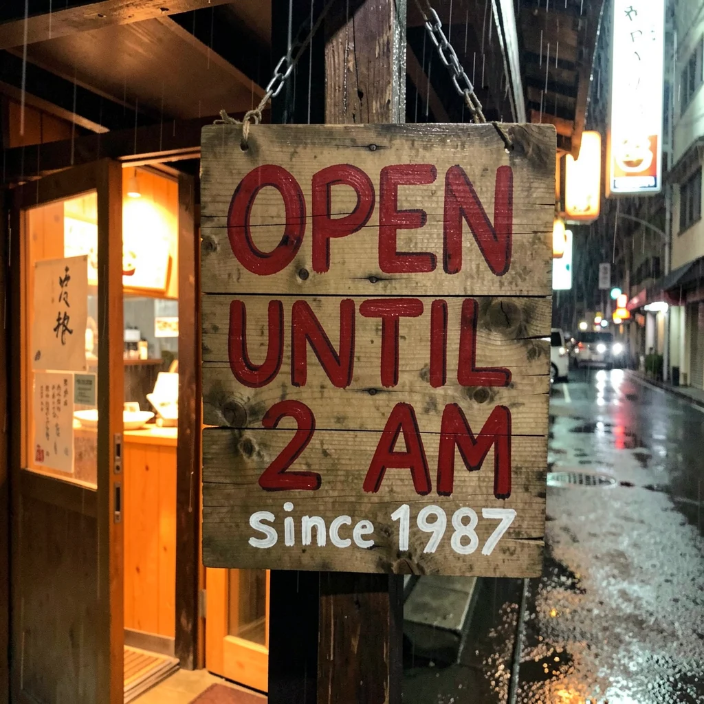 FLUX.2 Klein 9B: the ramen shop sign